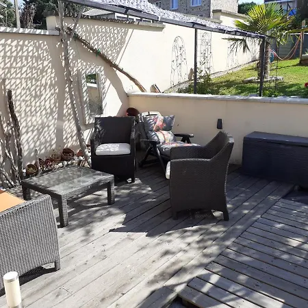 Maison meublée à Brioude, terrain et piscine centre ville